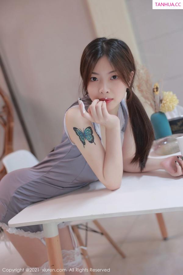 明日花桃桃  清新美女明日花桃桃 温柔可人的小女仆第9张图片